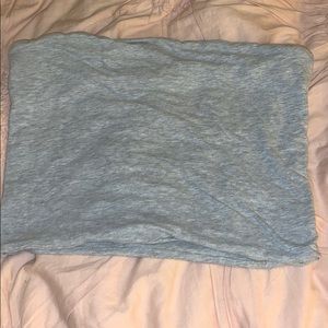 Brandy Melville Grey Tube Top